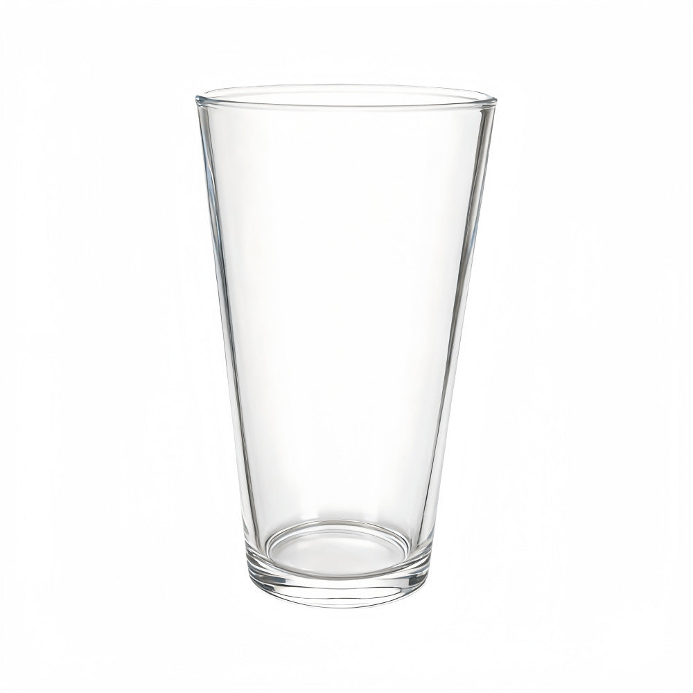 15.2 fl oz Clear Glass Pint Cup, Thick-Wall Tumbler