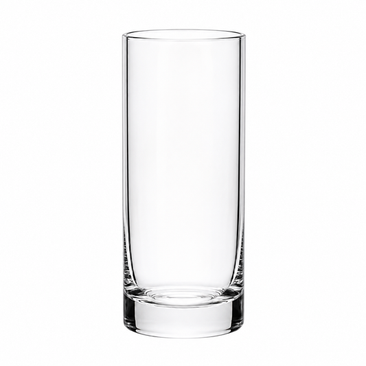 8.5 fl oz Clear Borosilicate Glass Drinking Tumbler